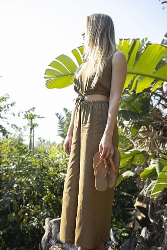 Image of Flojos Women's Serenity Sandal, Tan /Tan, 9 M US