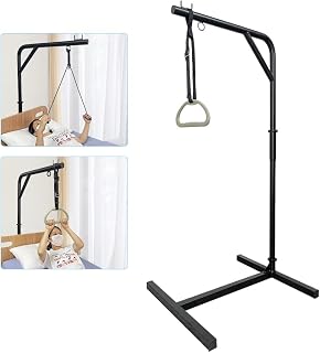 Trapeze Bar for Bed Mobility | Bed Lift for Elderly Disabled Standing Frame, Medical Trapeze Bars for Bed Transfer Pole, Handicap Bed Rail Couch Stand Up Assist Bar