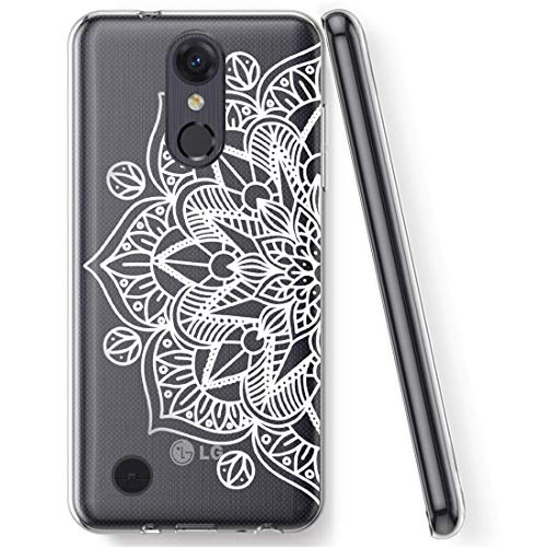Topeiye for LG Tribute Empire Case,for LG Aristo 3/Aristo 2/Rebel 4 LTE/Aristo 2 Plus/Phoenix 4/Tribute Dynasty/Zone 4 Phone Cases, Shock-Absorption Floral Flexible Soft TPU Cover (Mandala)