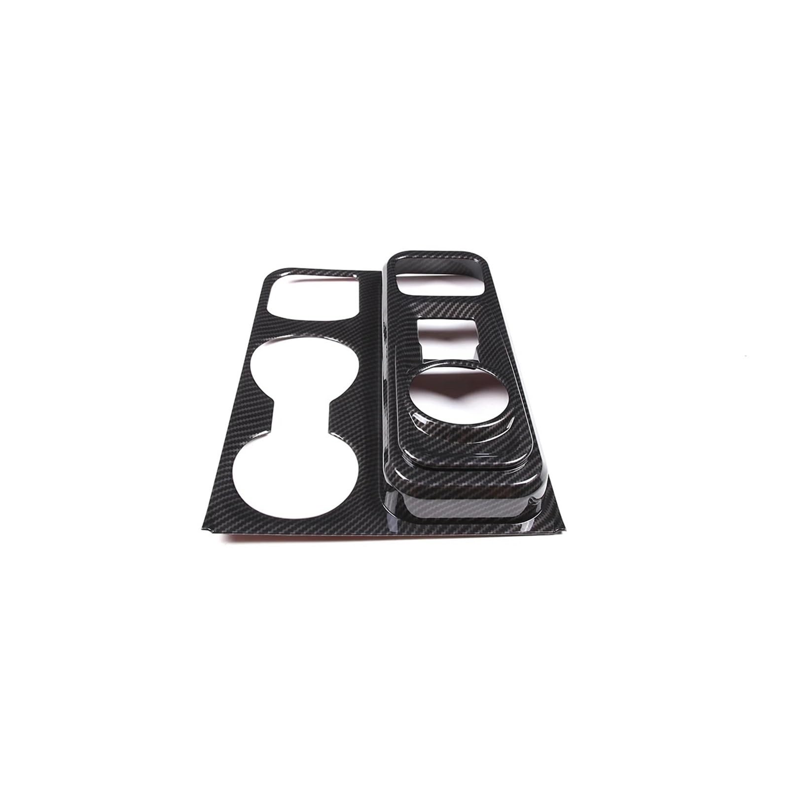 QBKGMEWCA Car Center Console Gear Shift Frame Panel Trim Accessories Compatible for Maverick 2022 ABS(Type1)