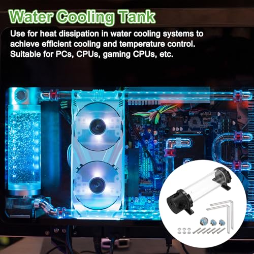 Tanque de refrigeracion de agua para solucionar el sobrecalentamiento del PC 5