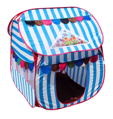 Homecute Foldable Pop Up Hut Type Kids Toys Play Tent House for