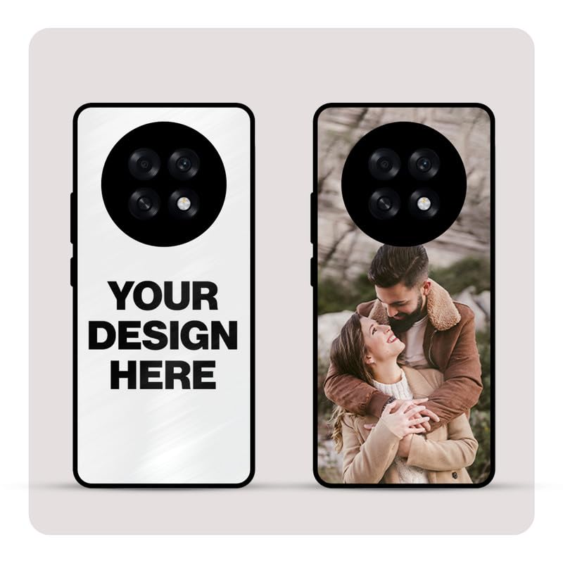 Image of Personalized Back Cover for Oppo F31 Pro Plus | Custom Case with Name, Photo or Logo | PrintShield Hybrid with Soft TPU Grip & Scratch Protection