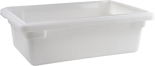 Winco Commercial Food Storage Box/Tote for Restaurant, 18" x 12" x 6"