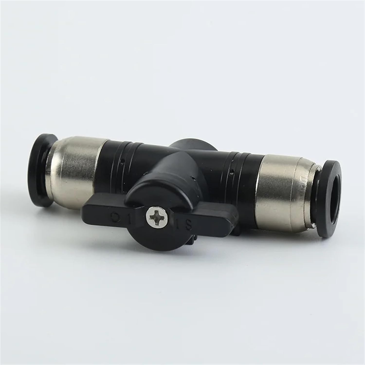 1pcs Pneumatic fitting 4/6/8/10/12/14/16mm Ball Hand Valve Switch Quick BUC-4 BUC-6 BUC-10 Air Pipe Docking Quick Connector(BUC-16 White)
