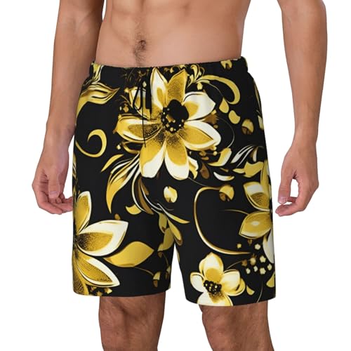 Pantalones cortos de baño de hombre para piscina surf vacaciones y fitness casual 2