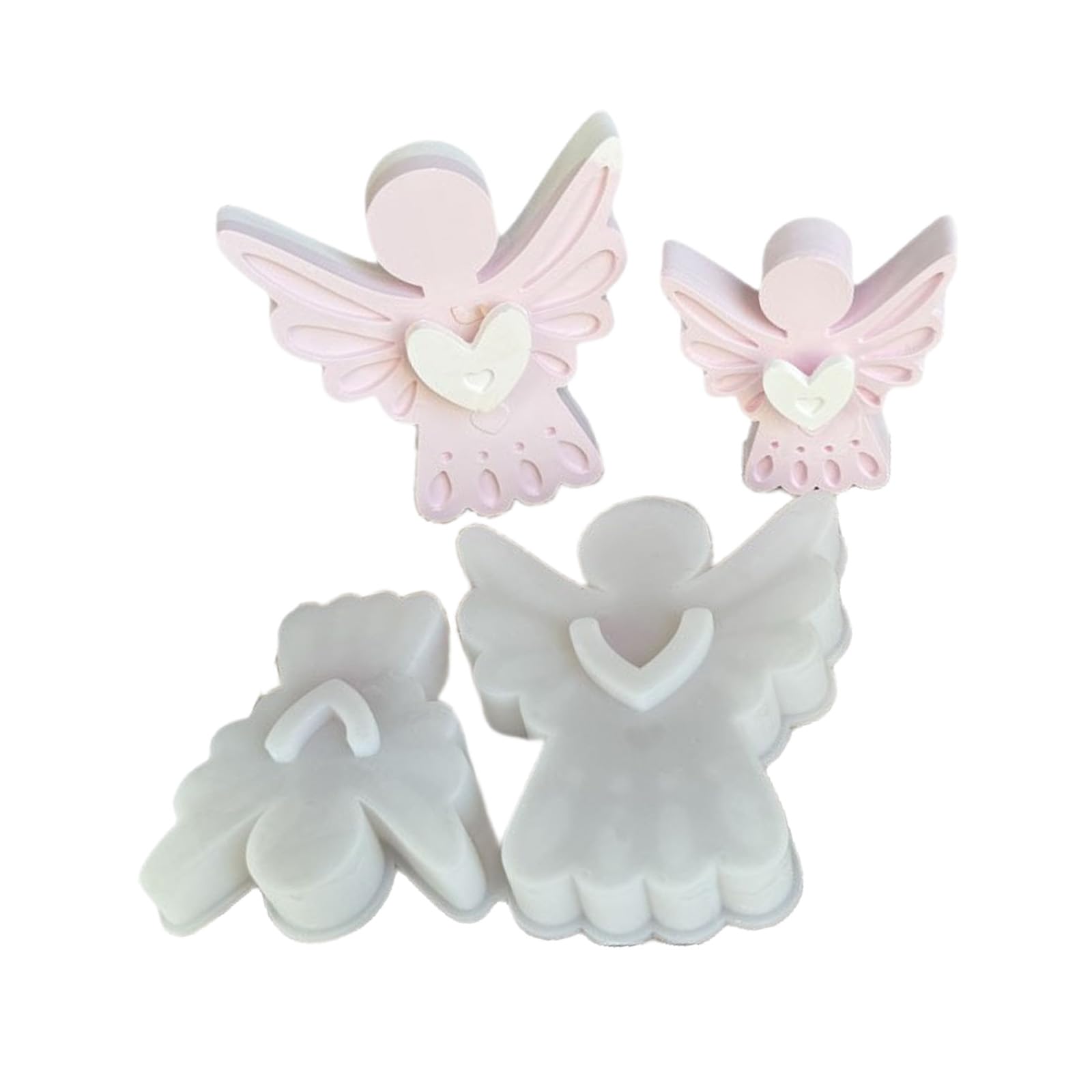 Kalttoy Sturdy Silicone Angelic Wing Craft Multipurpose for Soaps Decorative Plasters Creation Making