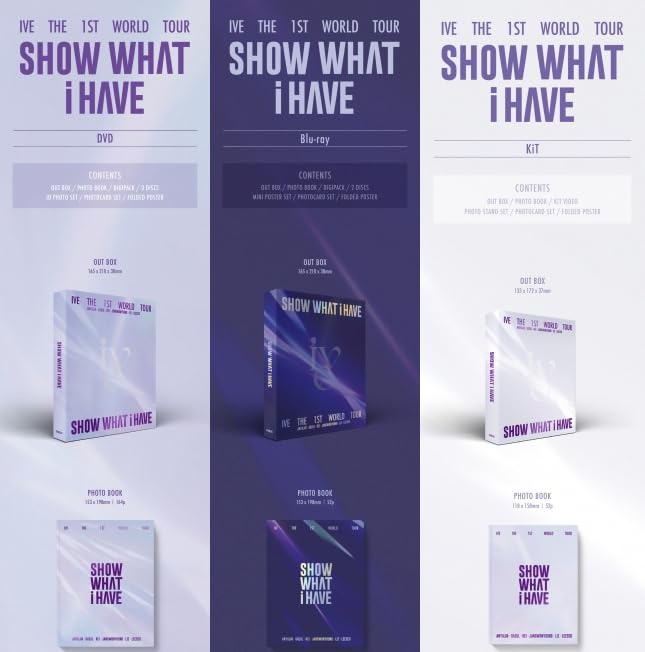 【新品未開封】IVE SHOW WHAT I HAVE Blu-ray Amazon.co.jp: アイブ IVE The 1st World Tour [Show What I