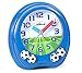 Reloj con Alarma para niños Chico Azul música fútbol - Atlanta