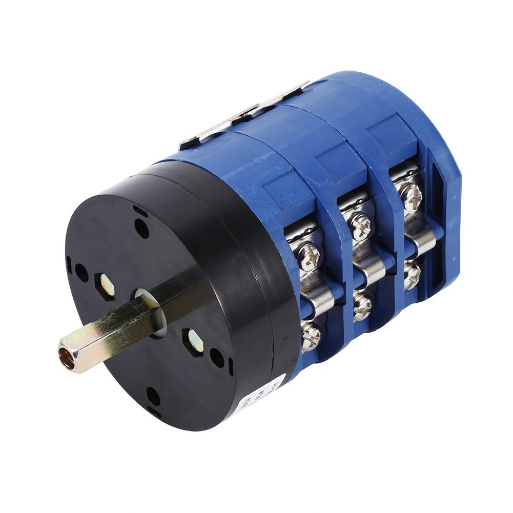 Changeur de pneu Commutateur 220V / 380V 40A Commutateur de pneu inverseur inverseur pour moteur de machine robuste
