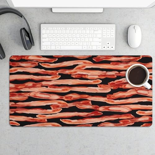 Pad Mouse Gaming Grande con Base Antideslizante Bacon miniatura 5