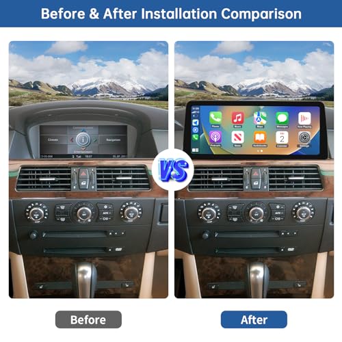 Autoradio CarPlay BMW E60 E61 12,3'' Écran Tactile Linux - 4