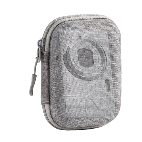 Bolsa para cámara digital, funda de transporte para cámara digital para viajes, bolsa de transporte impermeable de tela Oxford para niños, niños y niñas, Gray, Refer to description, Unisex