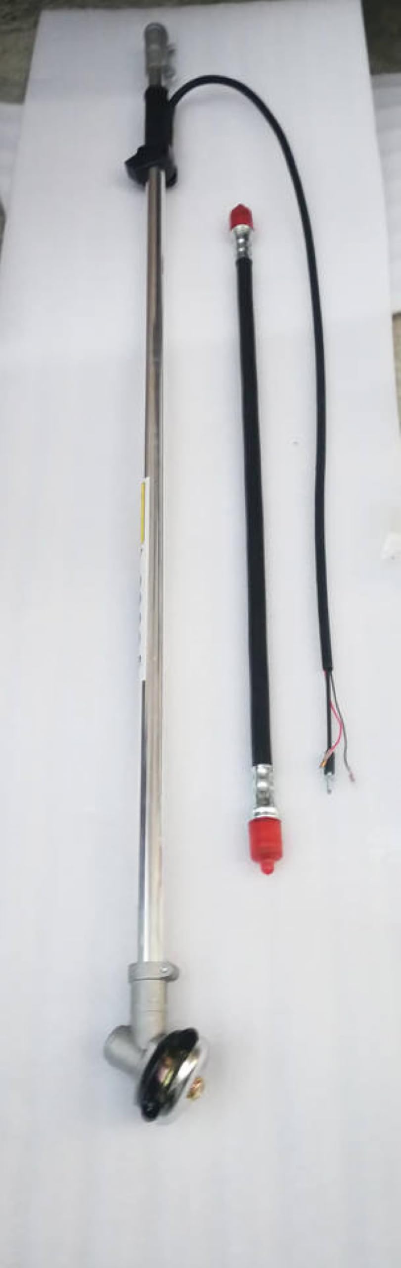 Asta di Vetro da 26 mm montata lateralmente Compatible with decespugliatori a Zaino e Tosaerba con Gruppo Compatibile con Albero di Trasmissione Flessibile con Nucleo Morbido