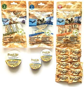 PopUp Towels - Variety Pack - Camo Bag