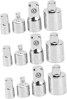 Angoily 12 pcs Drill set drill bit extension set tool drill adapter Metric system sleeve extention wrench wrench set converter socket wrench adapter socket Adapter wrench suite Socket set