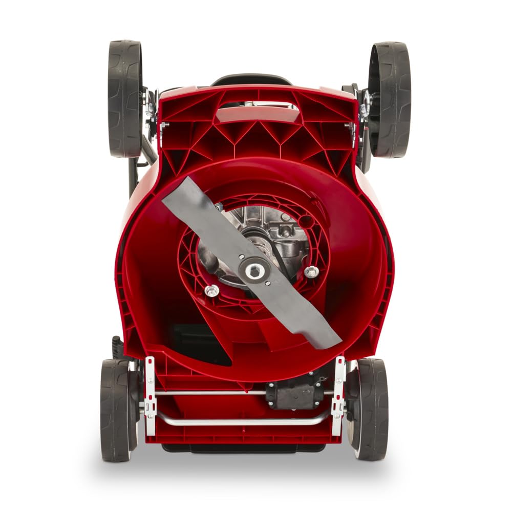 Mountfield SP41 - Cortacésped de Gasolina, Motor STIGA de 123 CC, Ancho de Corte de 39 cm, autopropulsado, Cubierta de Polipropileno a Prueba de óxido, colector de césped de 40 L, Altura Ajustable de