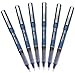 Pilot Precise V7 Stick Rolling Ball Pens, Fine Point, Blue Ink, 6 Pack