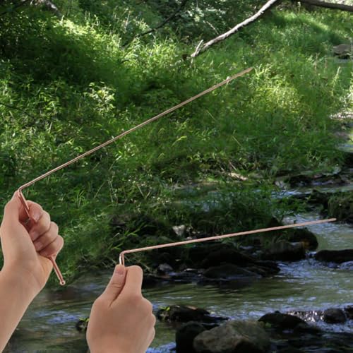 Tige de détection en laiton Ciieeo pour localiser l'eau sans interférence - 6