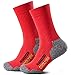 Produktbild Piarini 2 Paar Coolmax Wandersocken Outdoorsocken Funktionssocken lang rot 3942