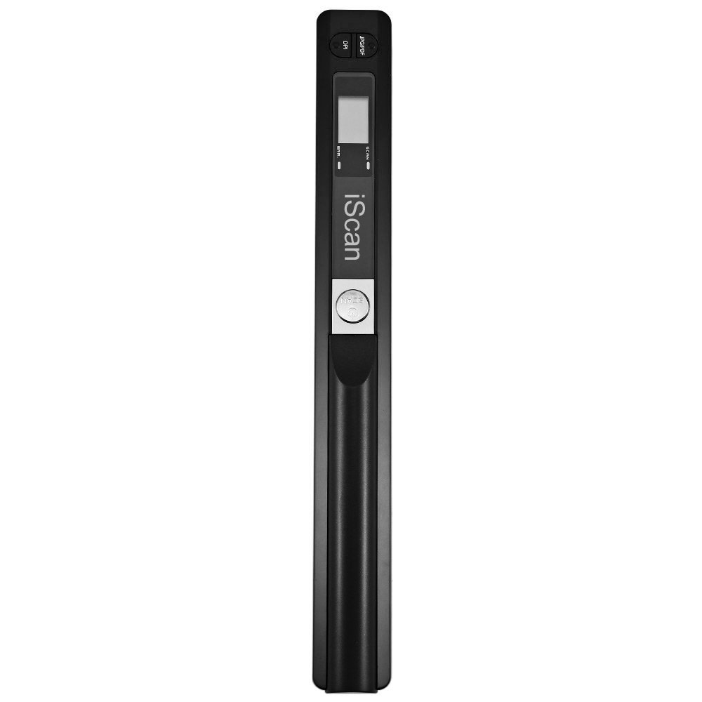 para iScan Wand Escáner portátil de Documentos A4, 900DPI Escáner USB Escáner móvil Escáner móvil (Negro)