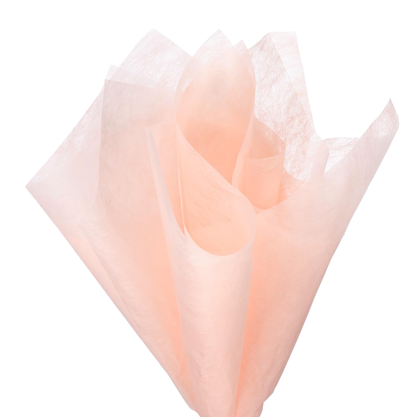 sourcing map 76Sheets Flower Wrapping Paper, 56x45cm Cotton Wrapping Flower Tissue Paper Floral Bouquet Wraps for Florist Packaging Arrangement Supplies Gift Packaging, Dark Pink