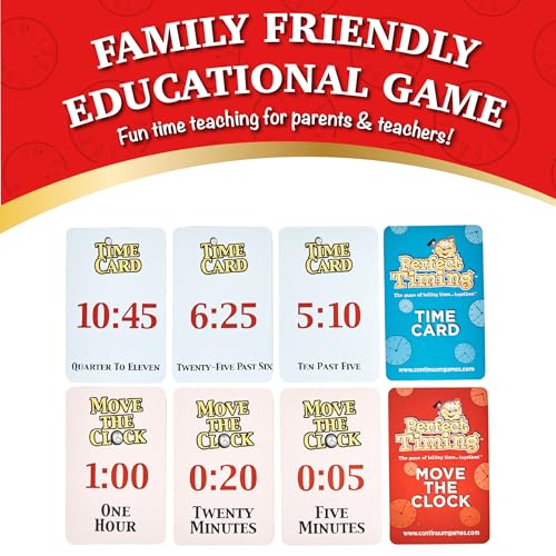 Perfect Timing Juego Cooperativo para Aprender la Hora miniatura 4