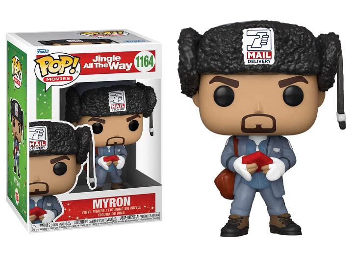 Funko + Protector: Jingle All The Way Pop! Movies Vinyl Figure (Bundled with ToyBop Box Protector Collector Case) (Myron)