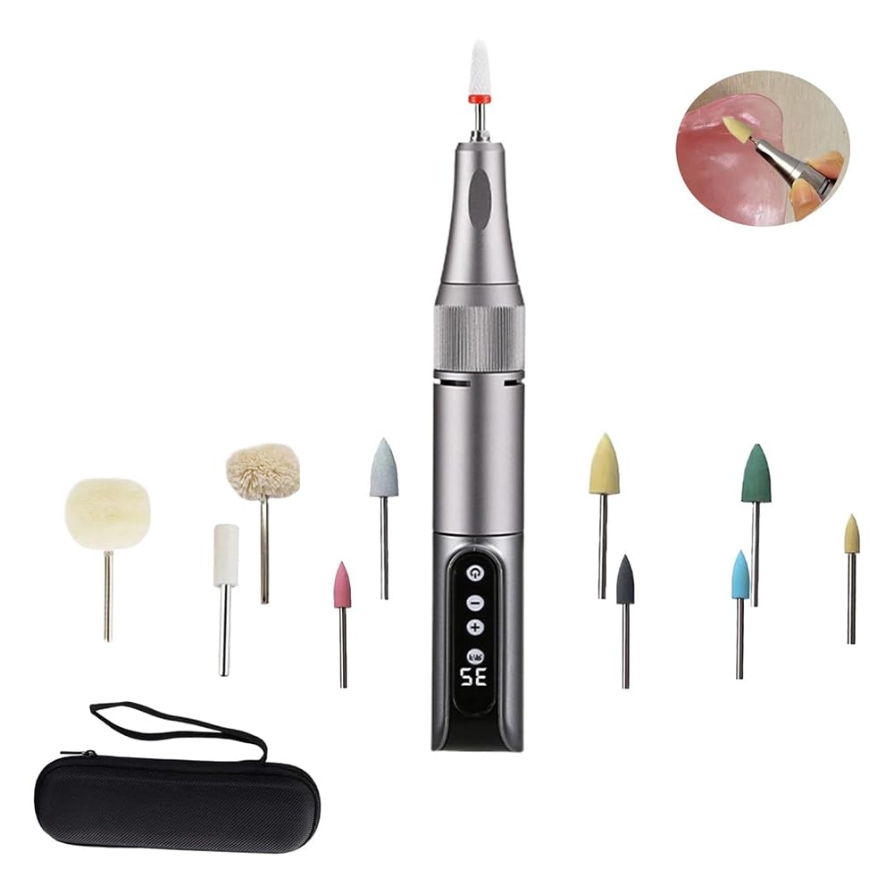 qimoi Cordless USB Polishing Machine Correction and Cleaning 35000 RPM Rechargeable Polish Tool Kits