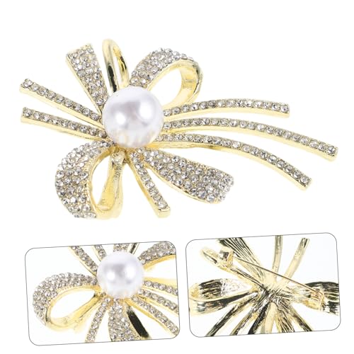 Broche épingle mariage et cérémonies accessoire en perles pour sublimer une tenue de cocktail