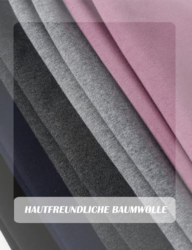 Kiench Girls Fleece Lined Pants Cotton Winter Warm Leggings High Waist2