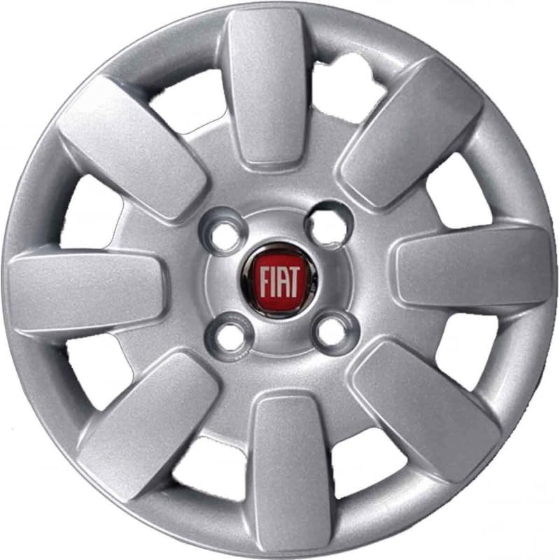 Kit di 4 copricerchi adattabili - per FIAT PANDA modello 2010 - diametro 13" - non originali