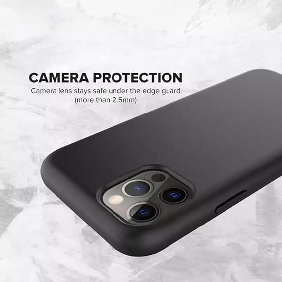 Silicone Case for Honor 200 Lite, Silky-Soft Touch Full-Body Protective Case, Shockproof Bumper Protection Cover with Microfiber Lining (Black)