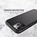 WDMYLFTW Case for Doogee DK10 5G + Glass Screen Protector Tempered Film - Transparent Silicone Soft Flexible Bumper Shockproof TPU Protective Cover Shell for Doogee DK10 5G (Black)