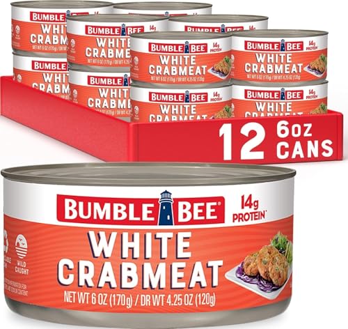 Bumble Bee White Flake Crab Meat in Water...
