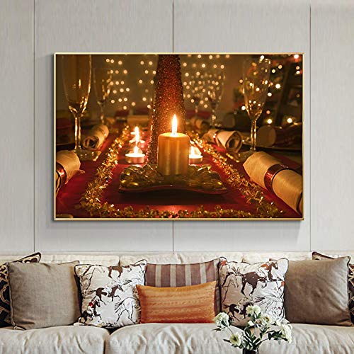 Grand tableau salon 70x100 cm pour habiller un mur vide sans surcharger la décoration