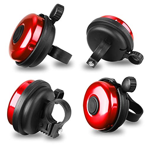 Classic Bike Bell, Aluminum Bicycle Bell, Loud Black-Right Hand Use-1 pack - Picture 117 of 253