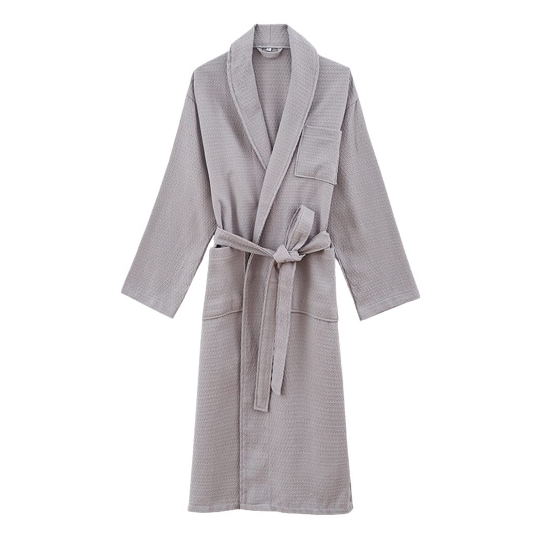 keusyoi Męski japoński styl bawełniane kimono szlafroki unisex miękki szlafrok kąpielowy damski szlafrok nocny bielizna nocna męski na co dzień domowy szlafrok