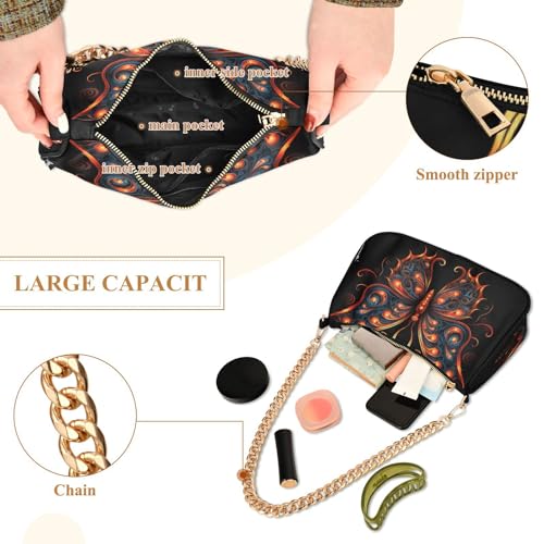 Bolsa Hobo para Mujer Pequeña con Cierre de Cremallera miniatura 2
