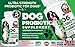 Bark Brothers Probiotic Supplement for Dogs For Improved Digestion & Better Health. Contains Premium Lactobacillus Acidophilus, Glucosamine, Chondroitin, Lipase. 120 Delicious Liver & Bacon Chewables