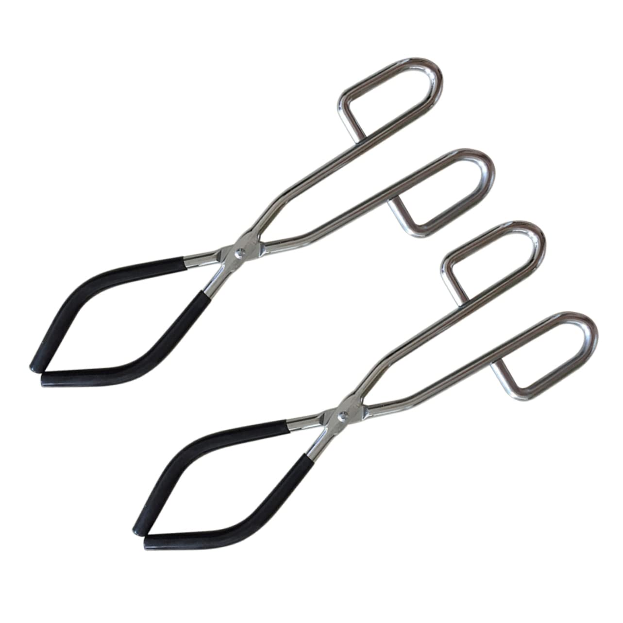 FELTECHELECTR Beaker Clamp with Rubber Cover Glass Beaker Fixing Clip Laboratory Glassware Accessory School Supplies Clamp Random Color