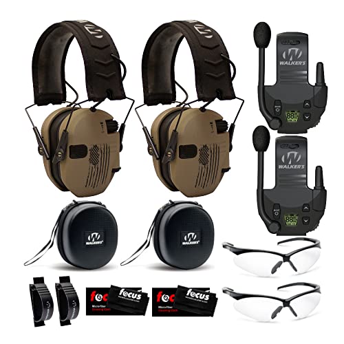 Pack Walker's Razor Electronic Ear Muffs W/ Walkie Talkie, 42 OFF