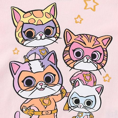 Disney Super Kitties Girls Long Sleeve Shirt for Toddlers3