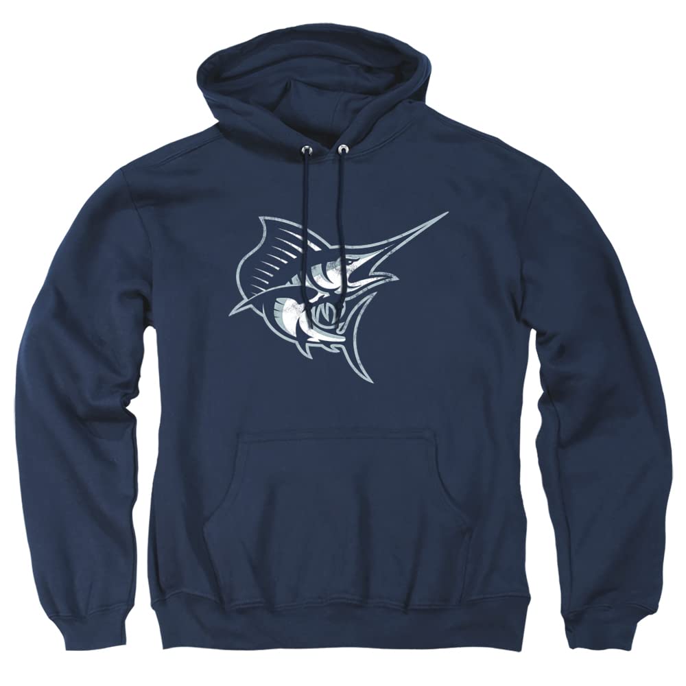 LOGOVISION Official Collegiate Distressed Primary Logo Adult Pullover Hoodie Collection — view 75