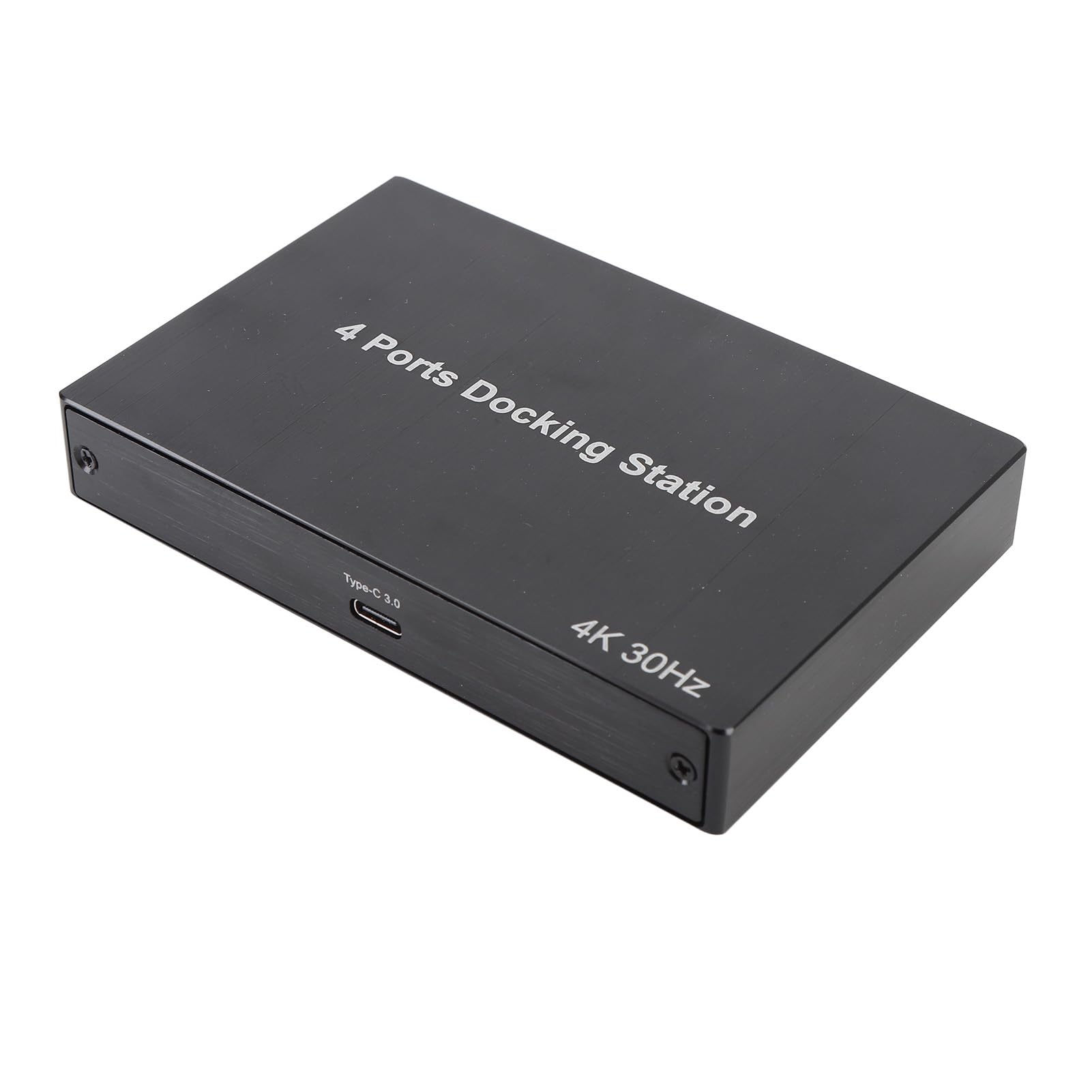 Ejoyous Adattatore Interfaccia Multimediale da USB 3.0 a HD, Docking Station a 4 Porte in Lega di Alluminio, Display Quadruplo 2X4K 30Hz 2X1080P 60Hz, per Streaming di Giochi da Ufficio su Vittorie