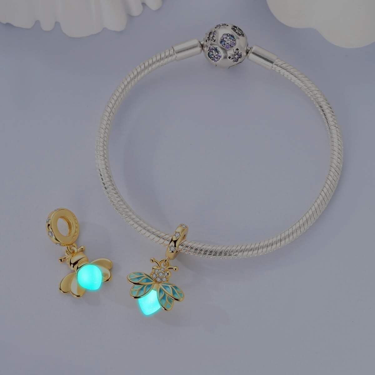 LAZA Charms for Bracelets 925 Sterling Silver Butterfly Summer Travel Ocean Lucky Charm Beads Pendant Jewelry for Women Mom - Image 4