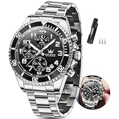 2926 Silver Stainless Steel/Black Dial