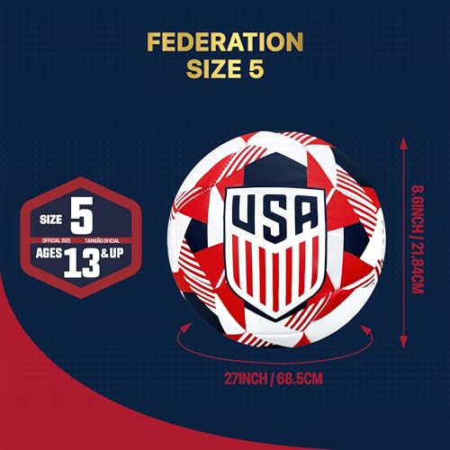 Image of Icon Sports Officially Licensed US Soccer Federation Soccer Ball