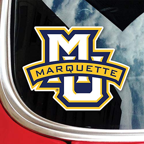 Image of Collegiate NCAA Car Decal Made from Premium Weatherproof Vinyl (Marquette University)