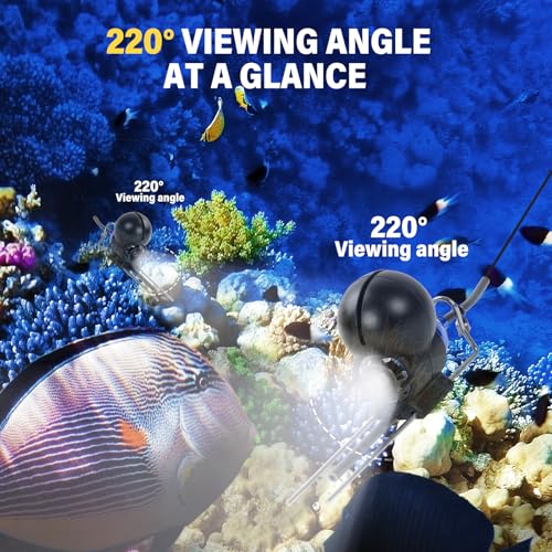 image for LATROVALE Underwater Fishing Camera, Fish Finder, Infrared Night Visio